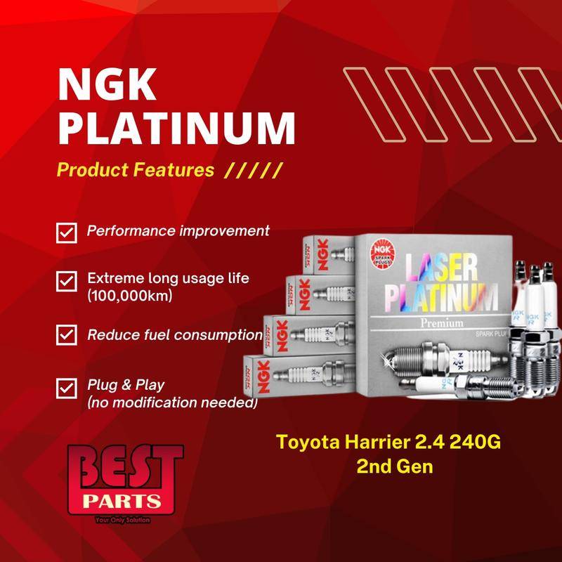NGK Laser Iridium Spark Plug for Toyota ACU30 Harrier 2.4 240G (2nd Generation)