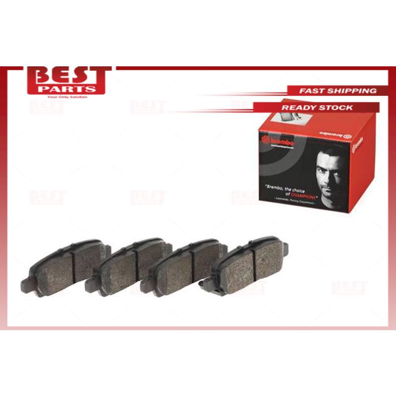 100% Original Brembo Nissan Teana J32 Serena C26 Suzuki Grand Vitara Rear Brake Pad Black-Shim P56068 - Image 2