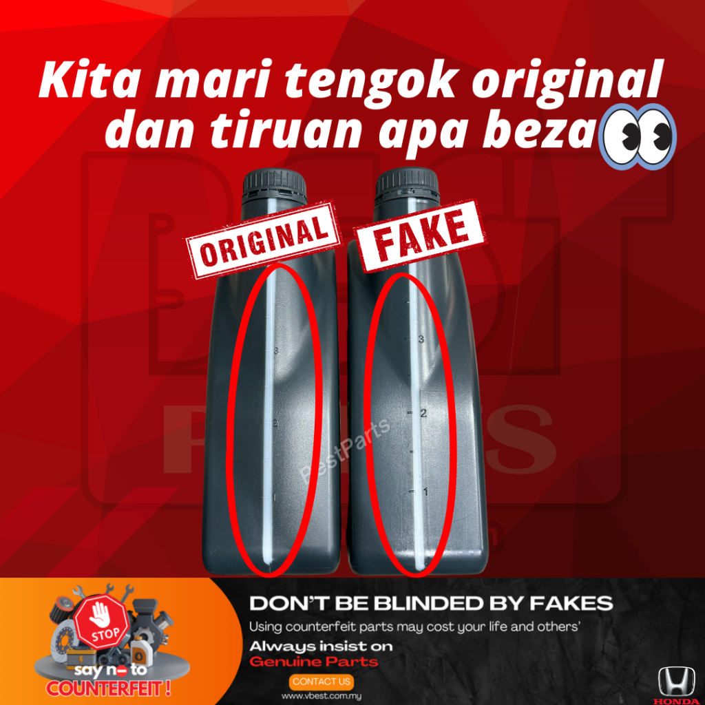 Honda Fully Synthetic Engine Oil Platinum SP 0W-30 0W30 4L Genuine Minyak Hitam VTEC Turbo Original - Image 3