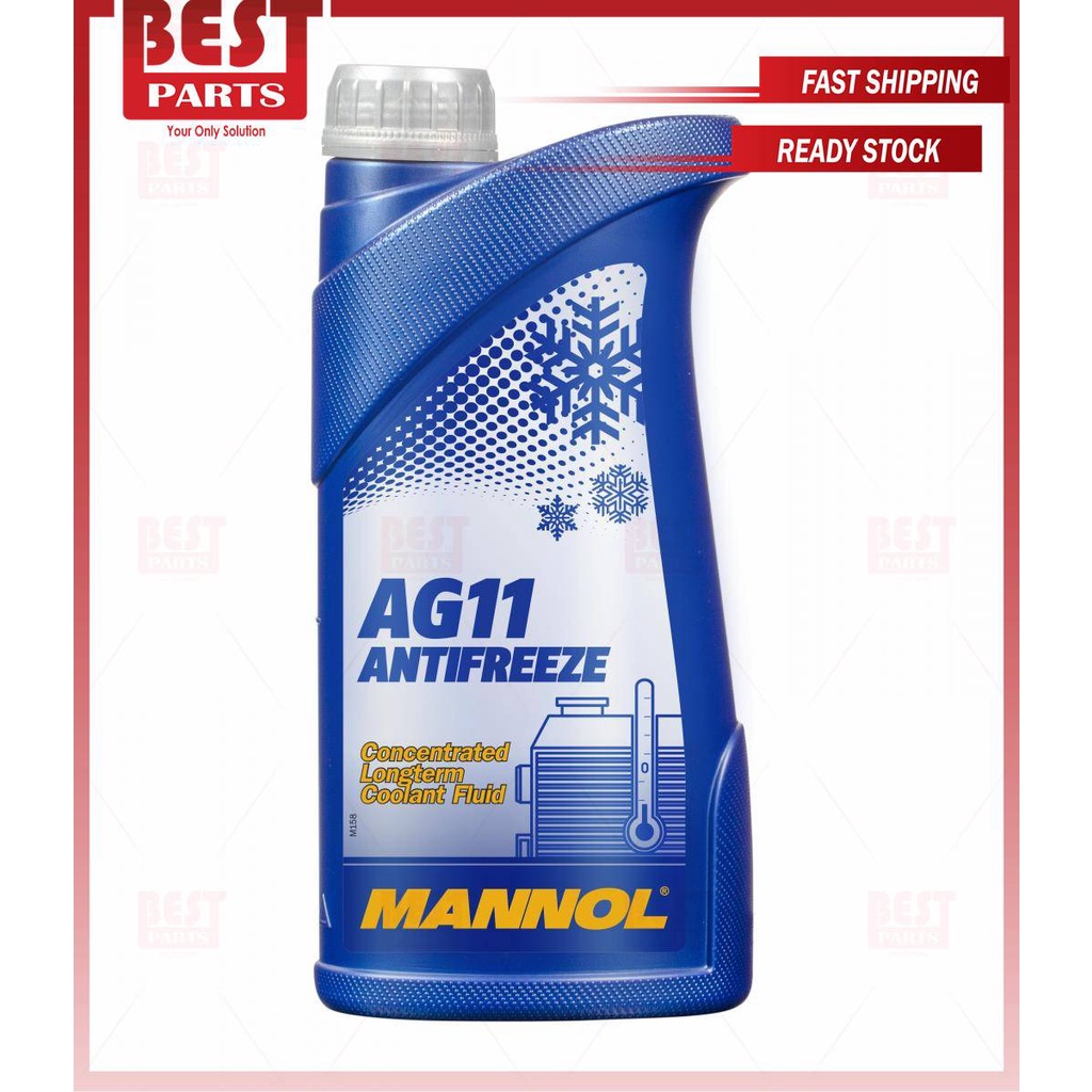 SCT Germany Coolant AG11 Antifreeze Longterm Coolant Fluid 1Litre For Audi Volkswagen BMW MN4111