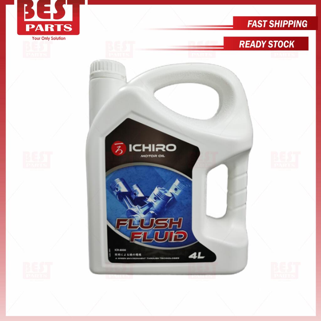 Ichiro Motor Oil Flush Fluid Engine Flush Motor Flush 4 Litre ICR8000