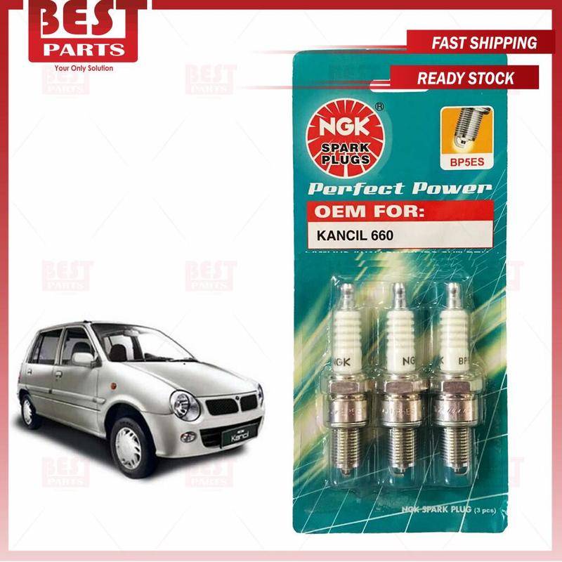 Ngk Spark Plug Perodua Kancil 660 1 Set 3 Pcs BP5ES