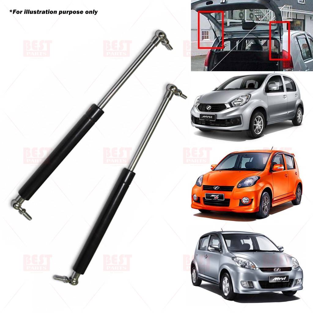 OEM TAILGATE REAR BOOT BONNET ABSORBER PERODUA MYVI 1.0 1.3 1.5 2005 - 2017 MYVI LAGI BEST (68950-BZ030)