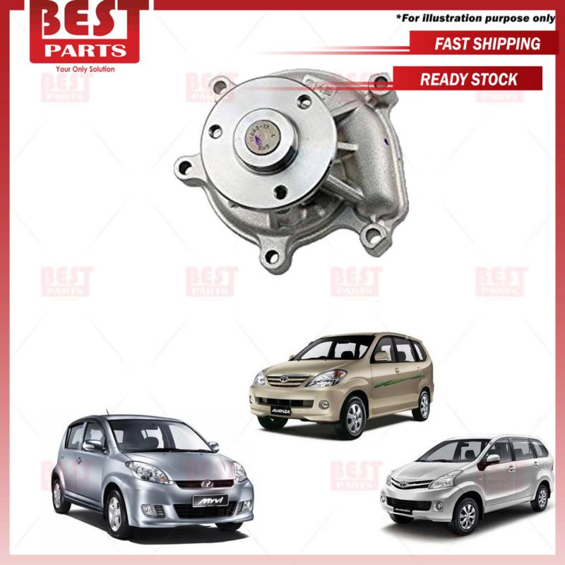 GMB Water Pump Perodua Myvi 1.3 1.5 2005-2017 Alza Toyota Avanza 1.3 1.5 2004-2015 GWT100A