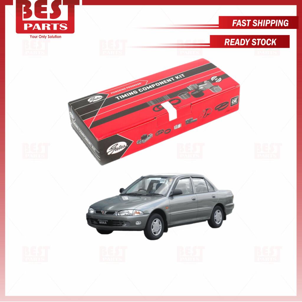 Gates Timing Belt Kit Timing Kit Proton Wira 1.6 117YU29
