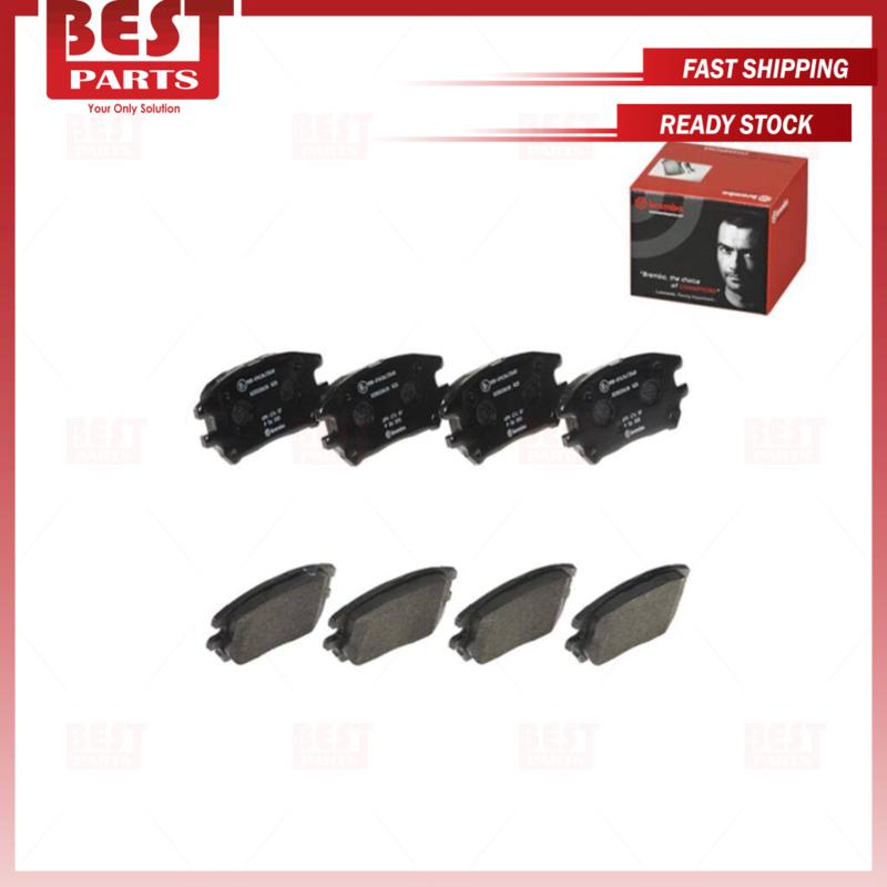 100% Original Brembo Toyota Harrier 2002 SXU10 Front Brake Pad Black-Shim P56050