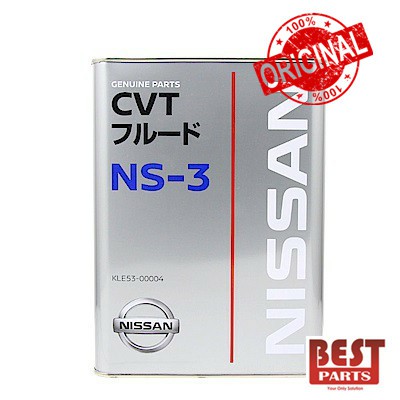 Nissan CVT NS3 Gear Oil 4 Litre TEANA X-TRAIL SERENA FOR CVT GEAR BOX