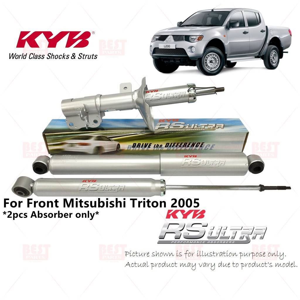 Kayaba Rs Ultra Absorber Depan & Belakang Mitsubishi Triton 2005 Absorber Kayaba Excel Rs Ultra Kyb